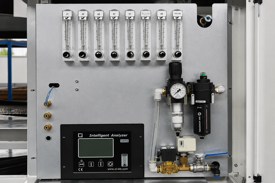 Real S-series reflow oven image used to support comparison between lead-free and leaded standard reflow setups